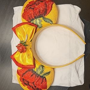 Disney ears Beauty and the Beast themed